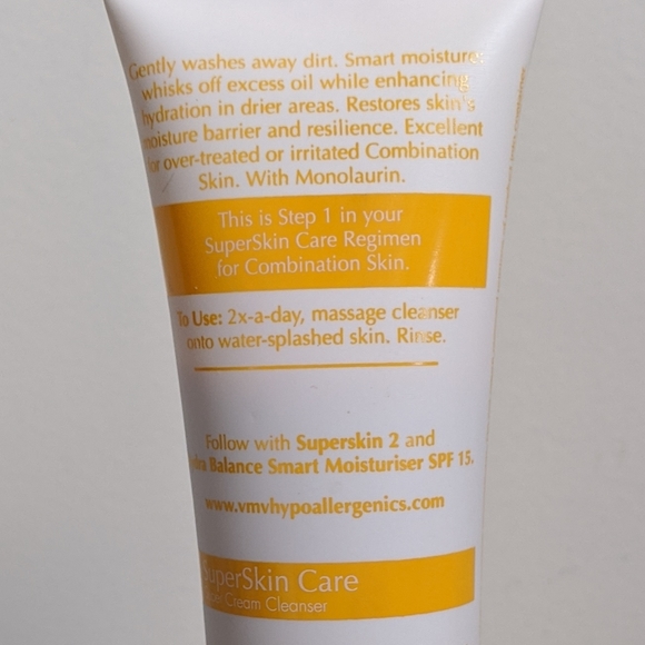🆕 VMV Hyperallergenics Hydra Balance Gentle Cream Cleanser for Combination Skin - Picture 9 of 9